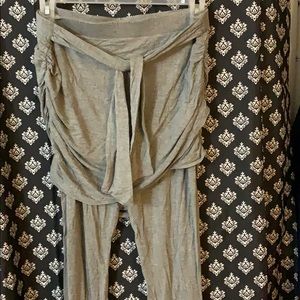 Super comfy legging and skirt duo.